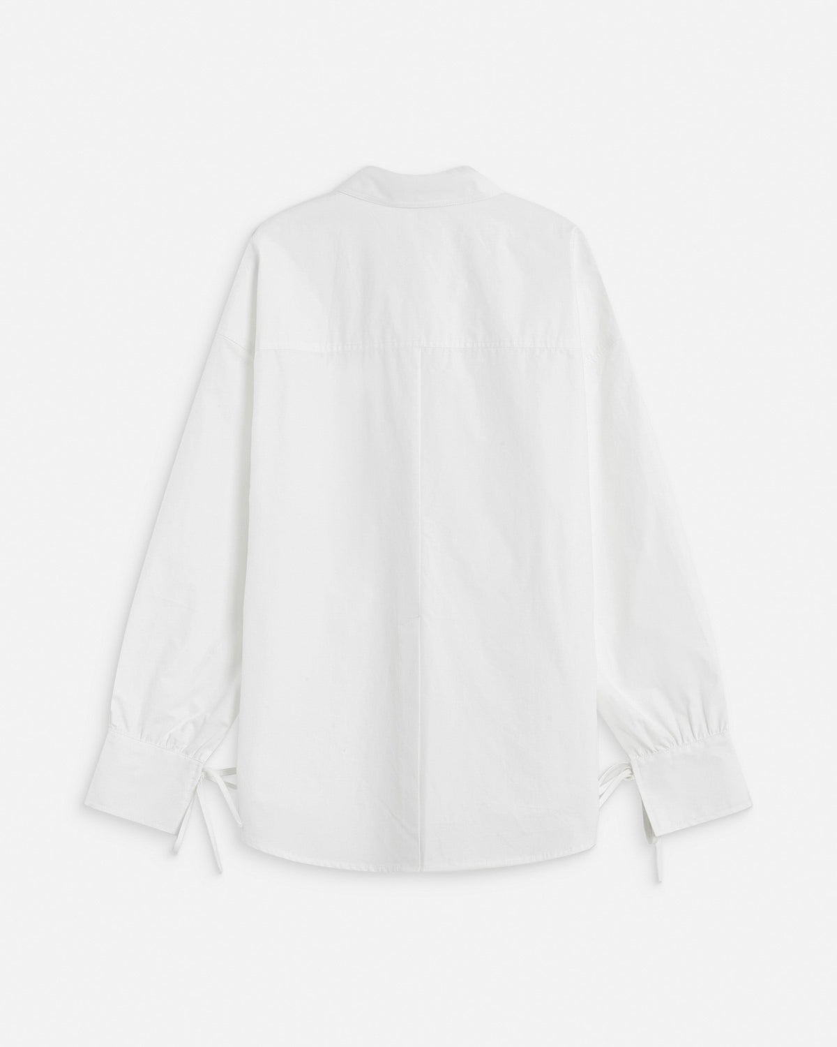 Chemise oversize en coton ivoire Armelle