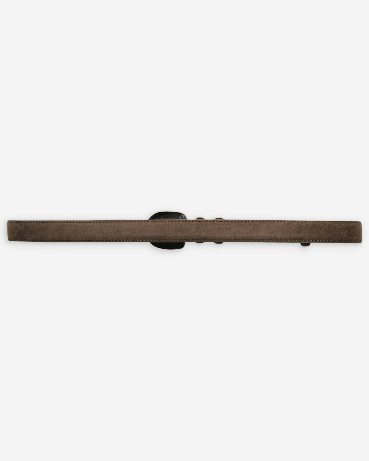 Ceinture en suède boucle assortie kaki Scotland