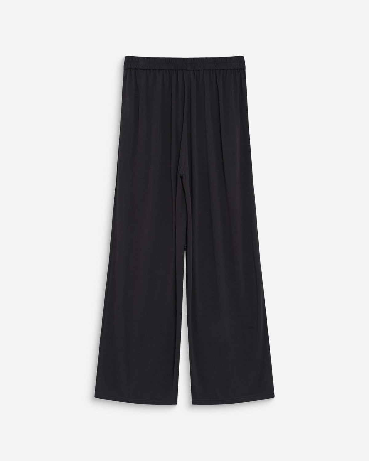 Pantalon en modal jambe large carbone Pax