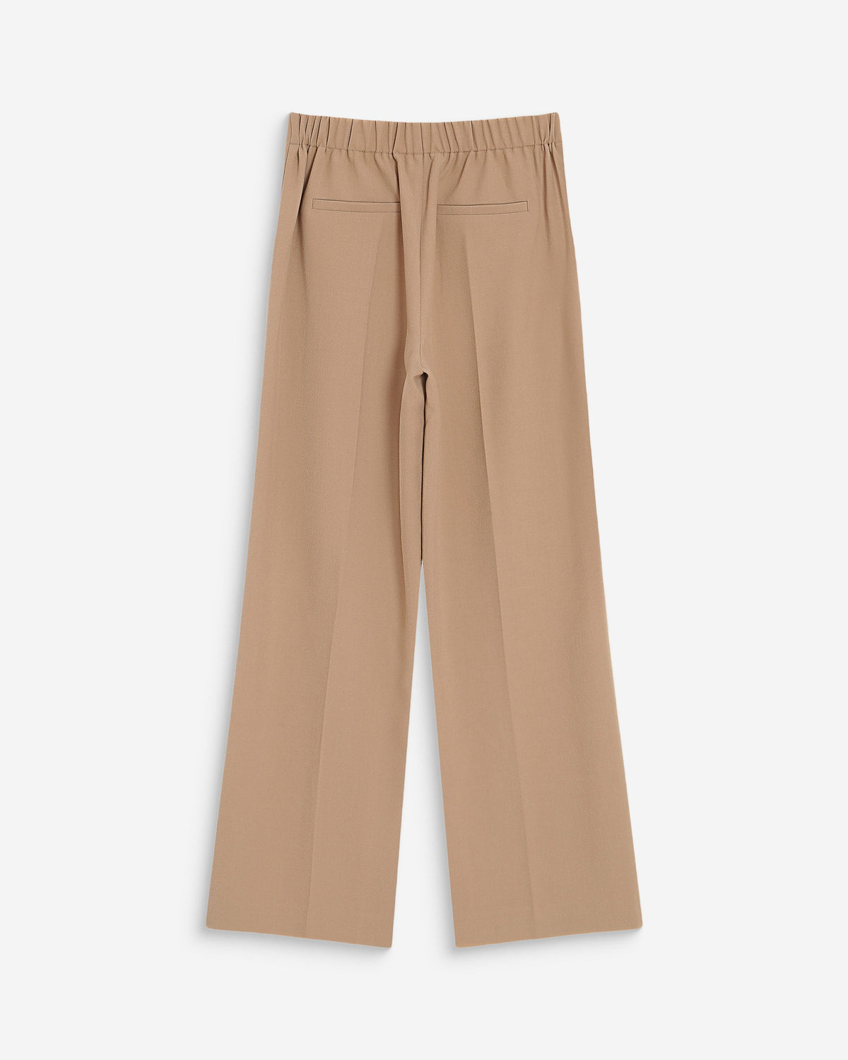 Pantalon tailleur droit poches italiennes camel Valigny