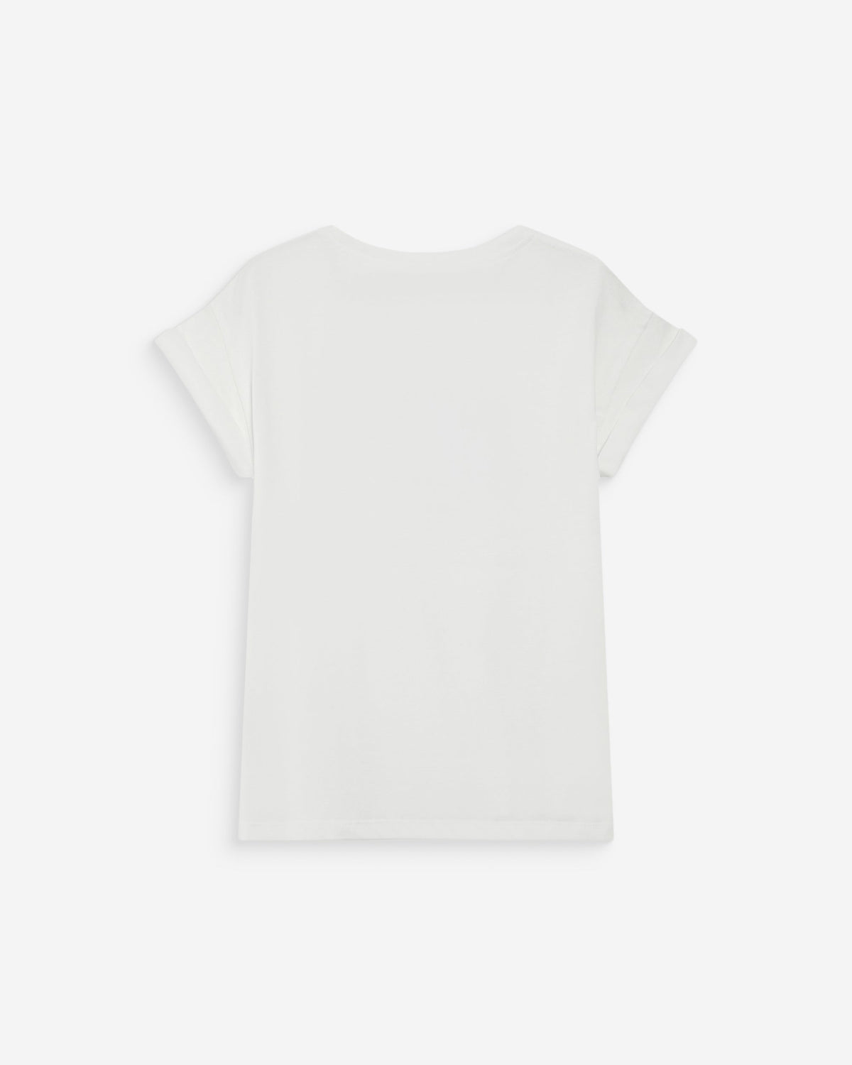 T-shirt en coton à message imprimé rouge Vico