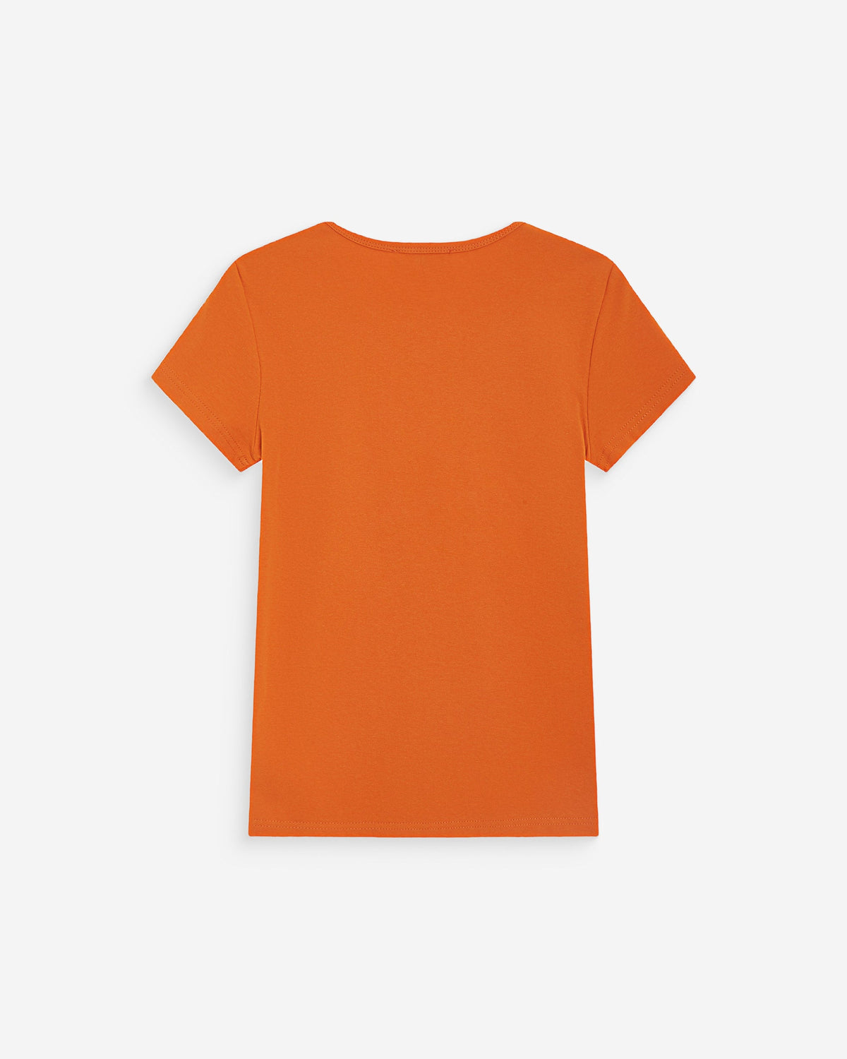 T-shirt ajusté à message orange Wrenley