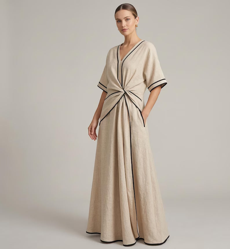 Ema | Robe d'été rayée