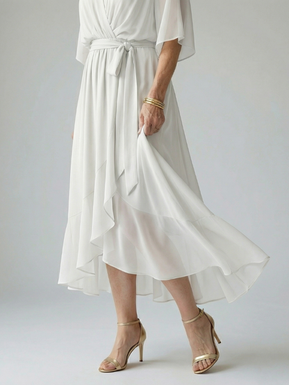 Elric | Robe Midi Drapée
