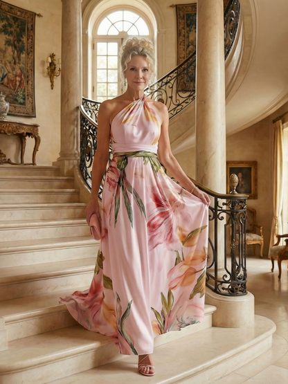 Amiel | Robe Maxi Fleurie Légère