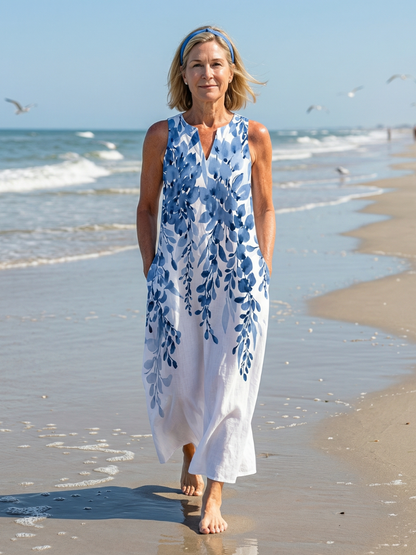 Azura | Robe Maxi Brise Détendue
