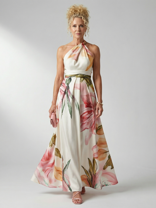 Amiel | Robe Maxi Fleurie Légère