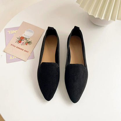 Clarissa | Mocassins Élastiques et Respirants à Bout Pointu - Slip-On Élégants