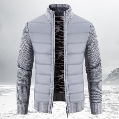 Mireillo | Veste Matelassée Homme à Fermeture Éclair – Confort et Chaleur