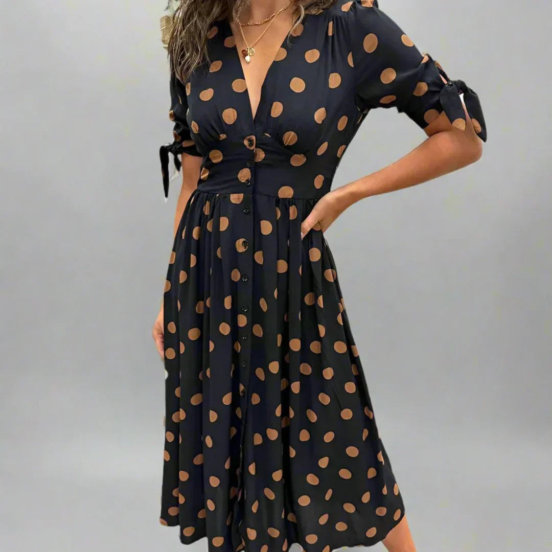 Valentina™ | Robe Moderne à Pois