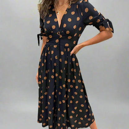 Valentina™ | Robe Moderne à Pois
