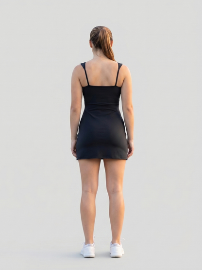 Velune | Robe de Tennis à Encolure Carrée