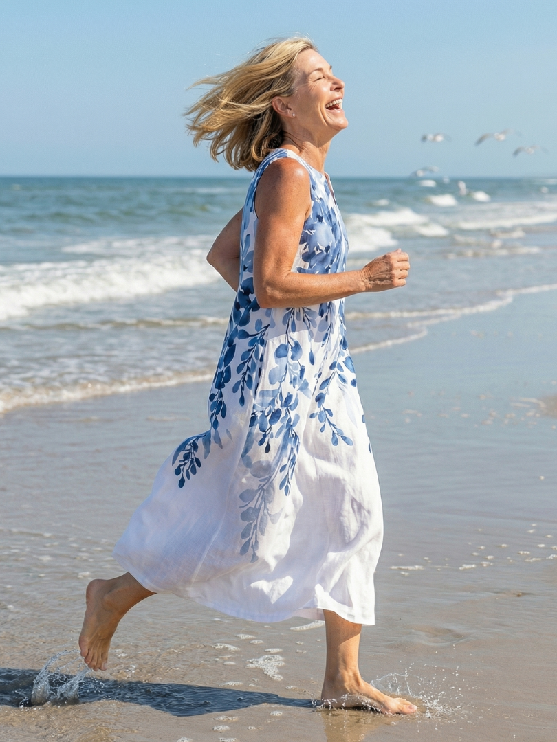 Azura | Robe Maxi Brise Détendue