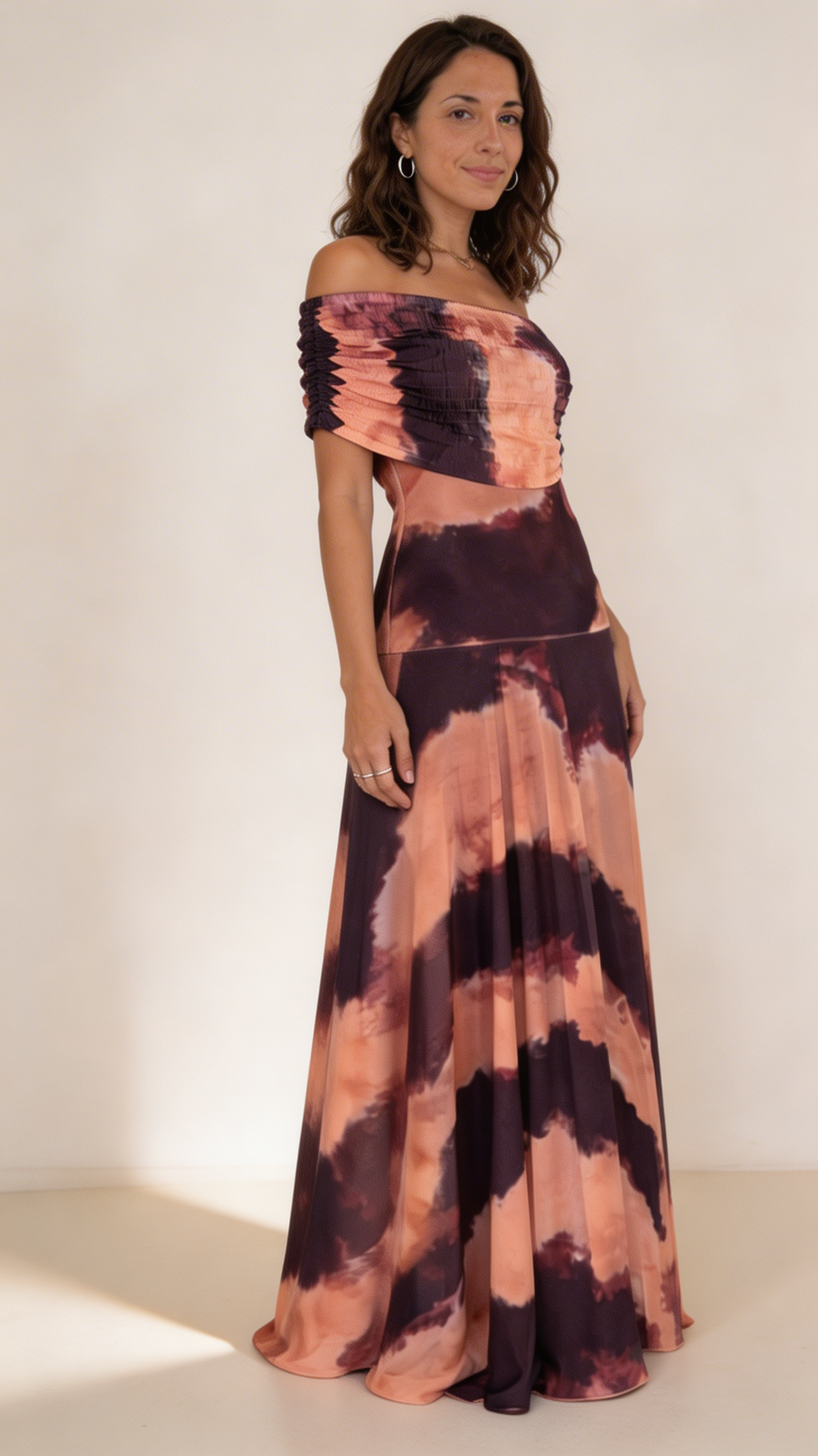 Sol | Robe maxi tie dye