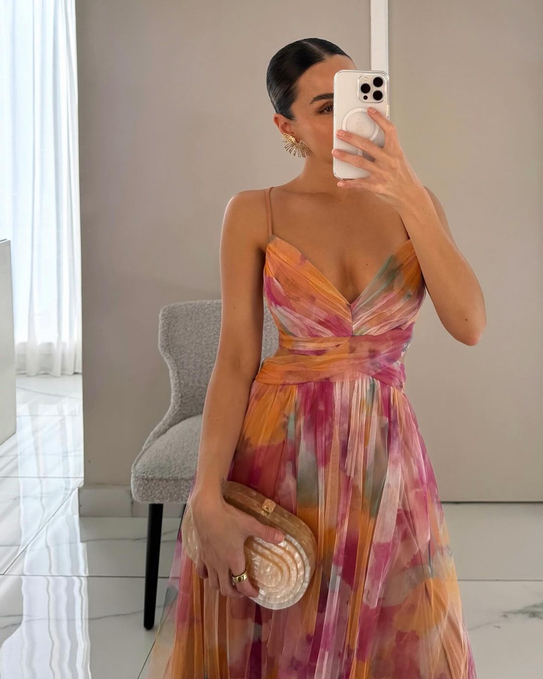 Giselle | Robe maxi florale