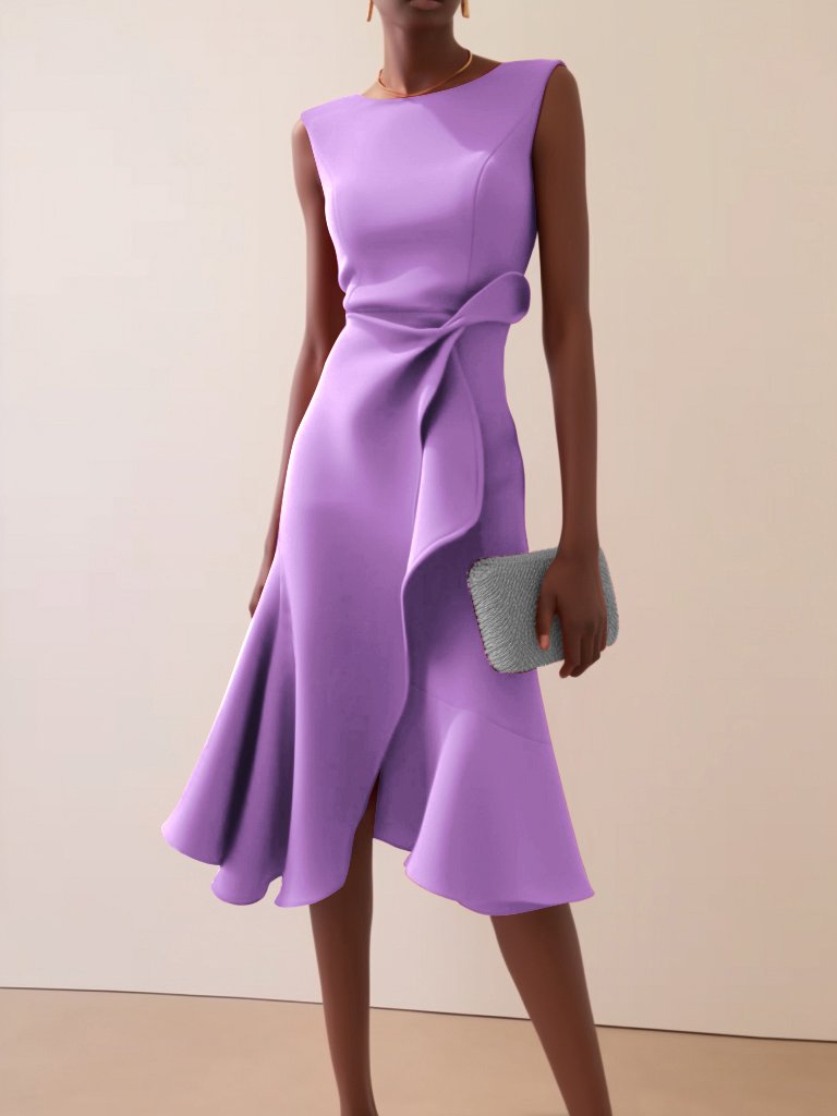 Darlene | Robe midi sophistiquée