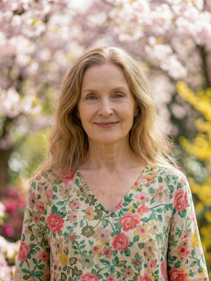 Colin | Robe Midi à Fleurs Éparpillées