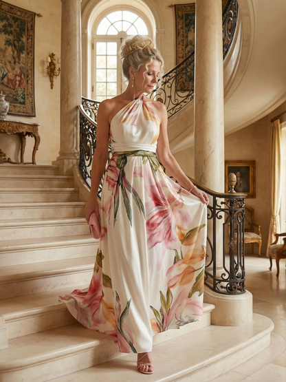 Amiel | Robe Maxi Fleurie Légère