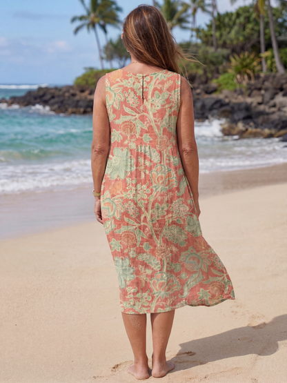 Maui | Robe Midi de Plage