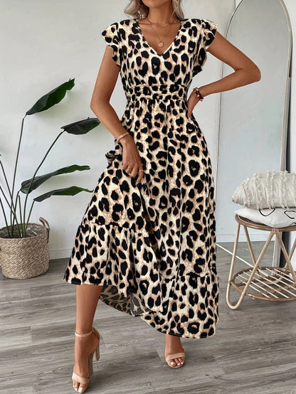 Candela | Robe maxi baroque avec décolleté en V