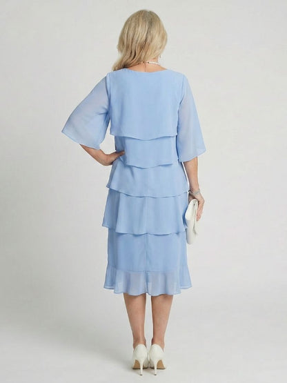 Brent | Robe Midi à Volants
