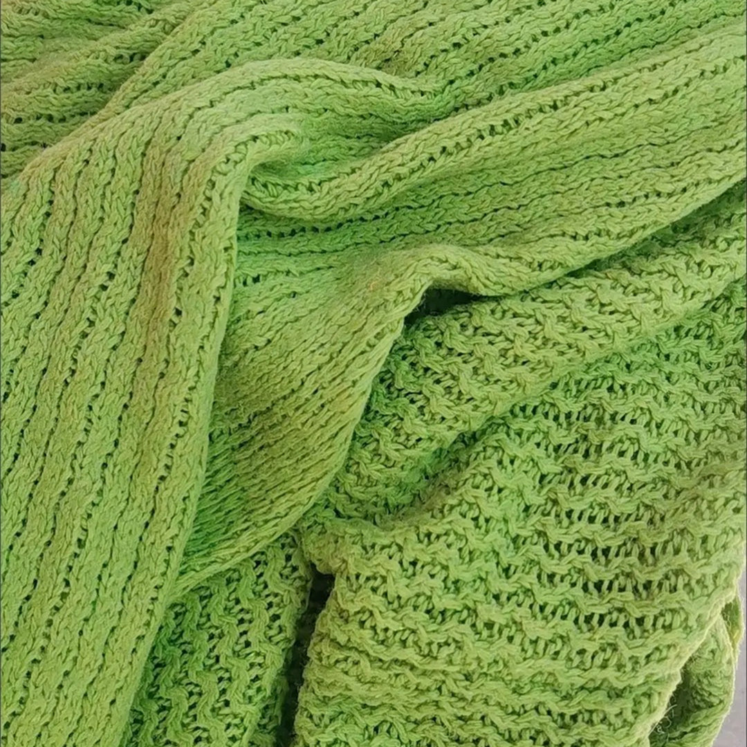 Anneliese | Cardigan long en maille texturée, manches larges, style oversize