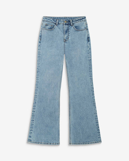 Jean flare délavé taille mi haute skyblue Joseph