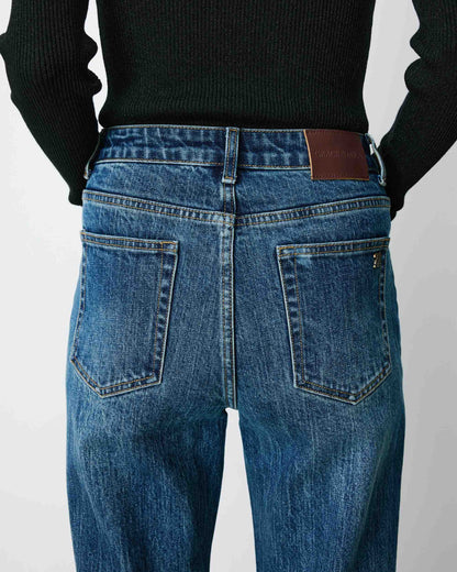 Jean flare délavé taille mi haute vintageblue Joseph