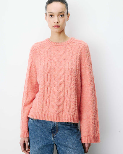 Pull torsadé à nouer au dos peche Arcelin