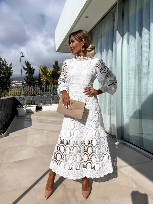 Noor | Robe en Dentelle Romantique