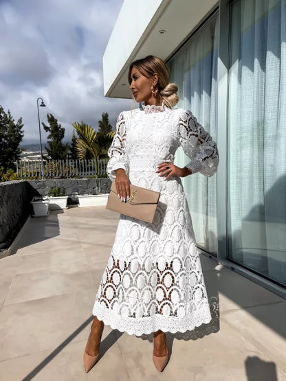 Noor | Robe en Dentelle Romantique