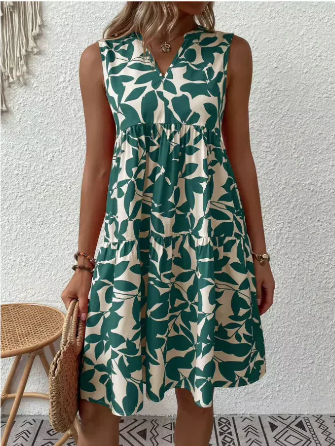 Jana™ Robe sans manches à imprimé floral