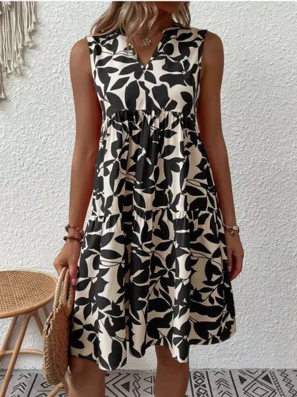 Jana™ Robe sans manches à imprimé floral