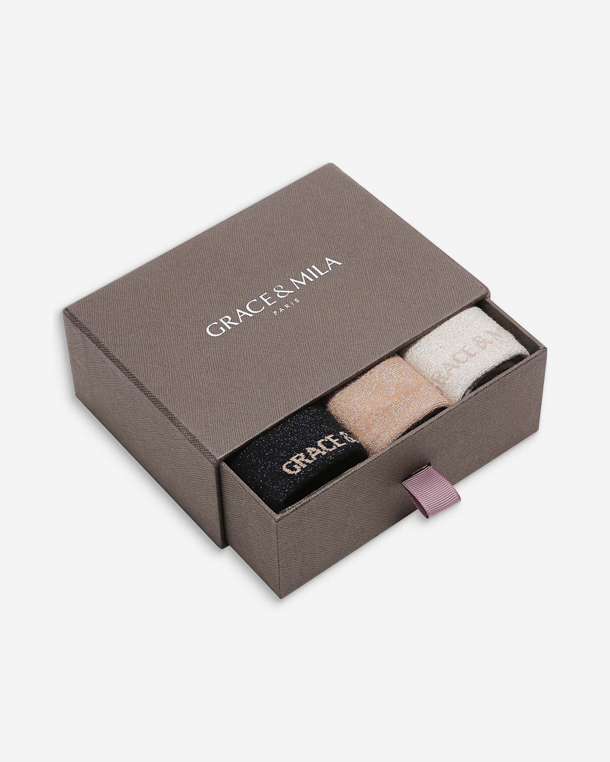 Chaussettes mi-hautes en coton pailletées multico Twinkle