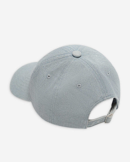 Casquette en coton réglable brodée devant skyblue Slimane