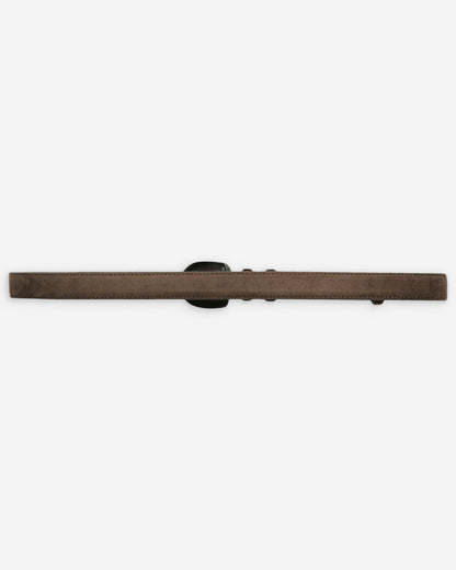 Ceinture en suède boucle assortie kaki Scotland