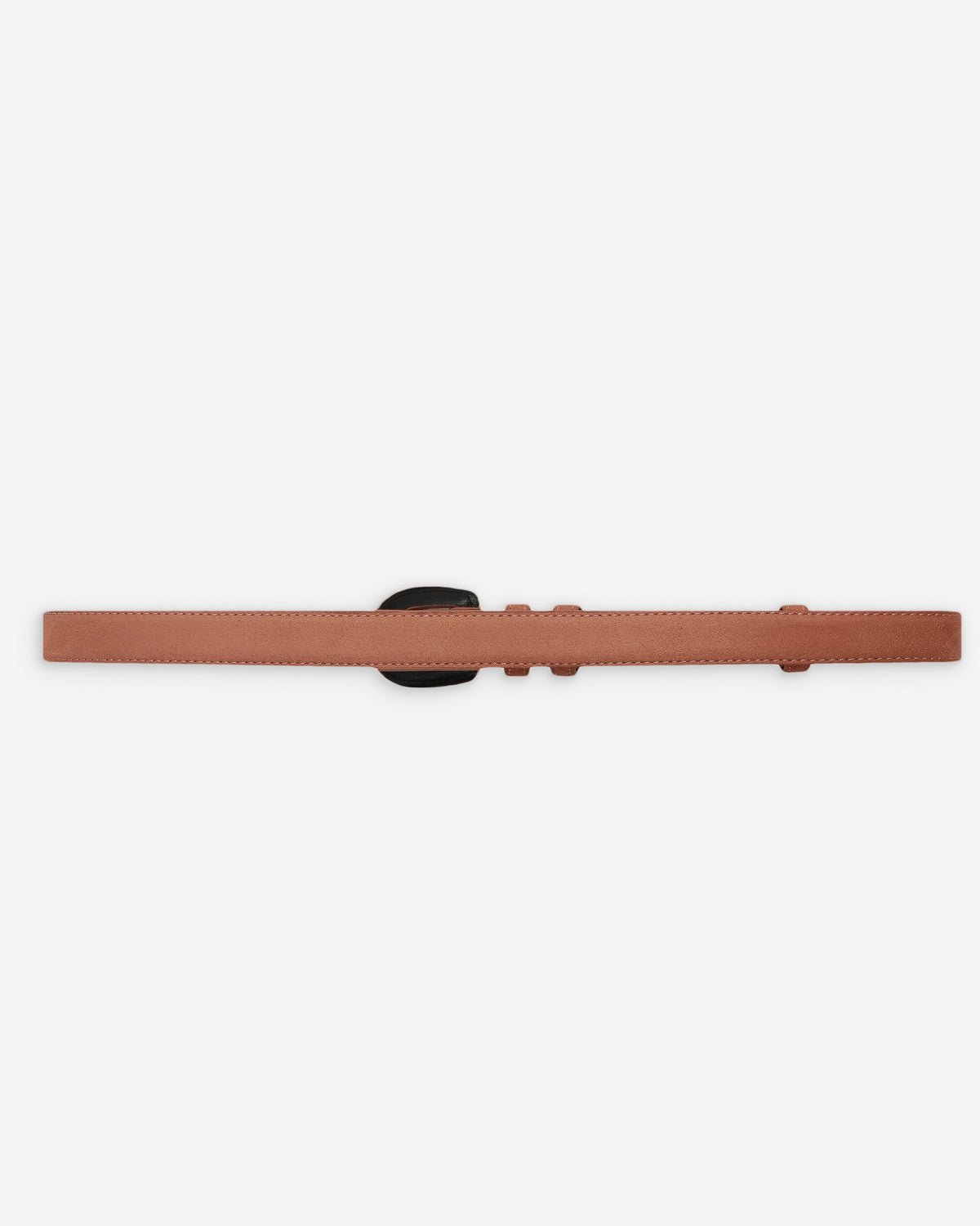 Ceinture en suède boucle assortie mocha Scotland