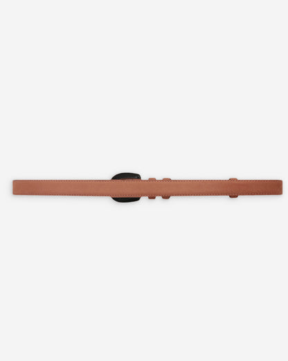 Ceinture en suède boucle assortie mocha Scotland