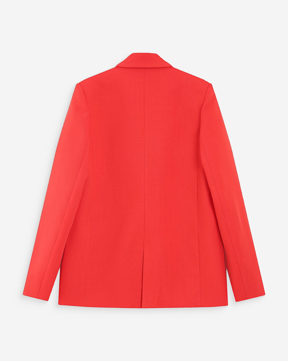 Veste tailleur à double boutonnage sanguine Parfaite