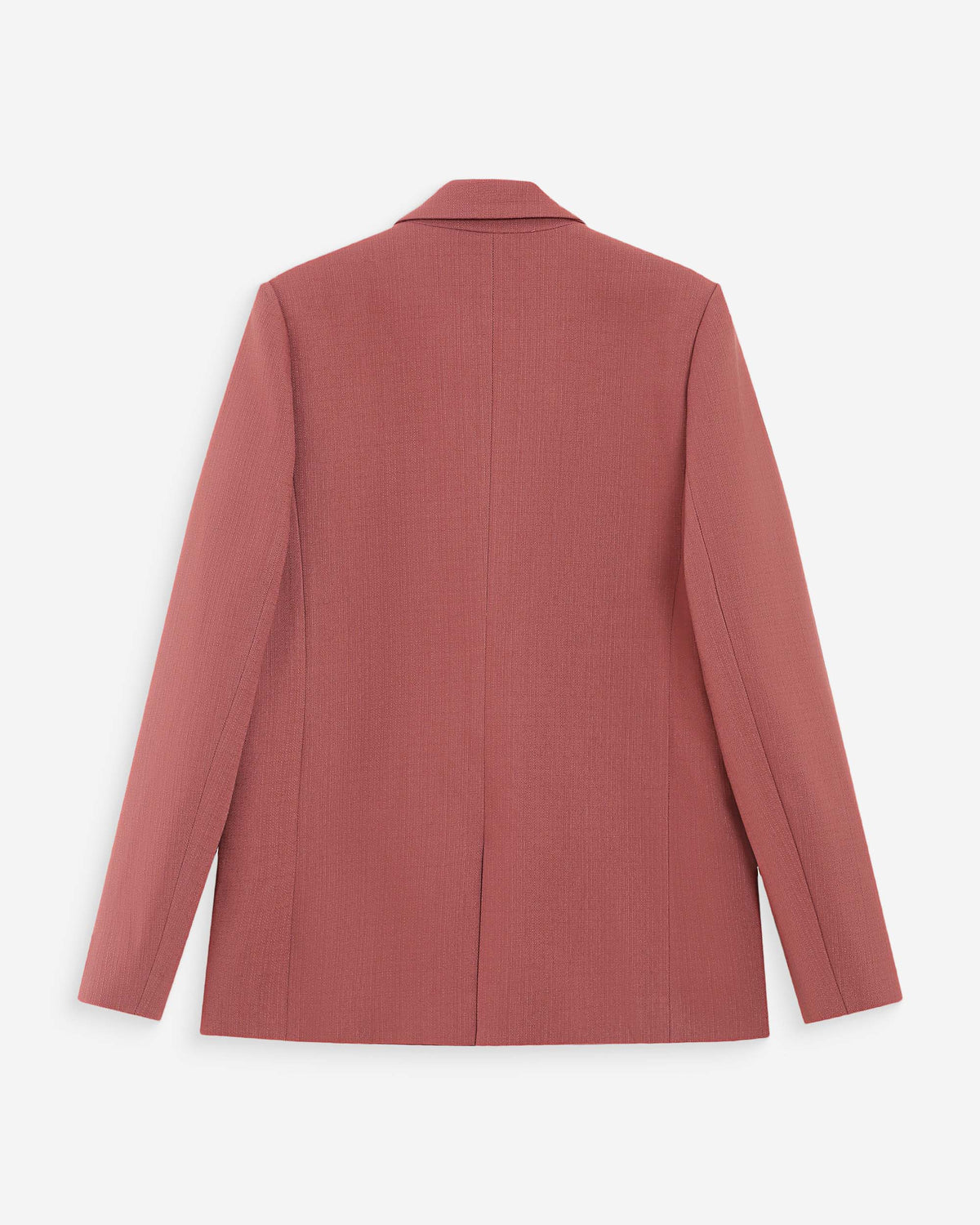 Veste tailleur à double boutonnage terracotta Parfaite
