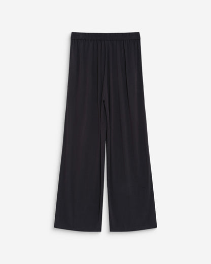 Pantalon en modal jambe large carbone Pax