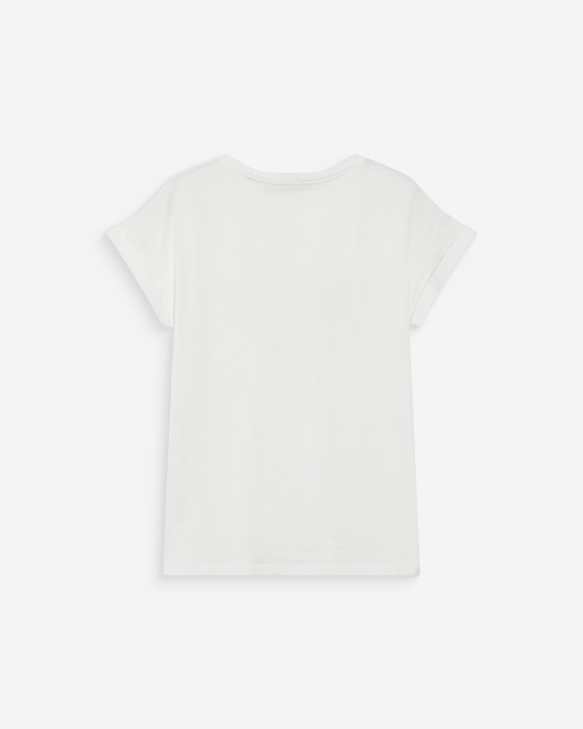T-shirt en coton à message imprimé fuchsia Vico