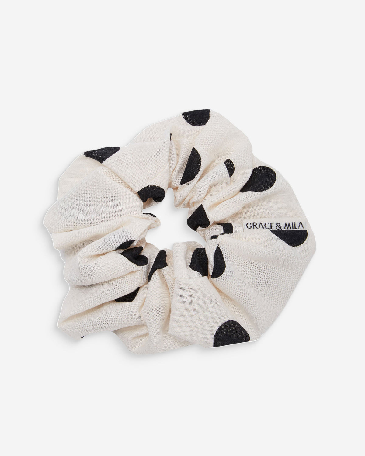 Set de chouchous en coton ecru Wilkins