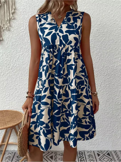Jana™ Robe sans manches à imprimé floral