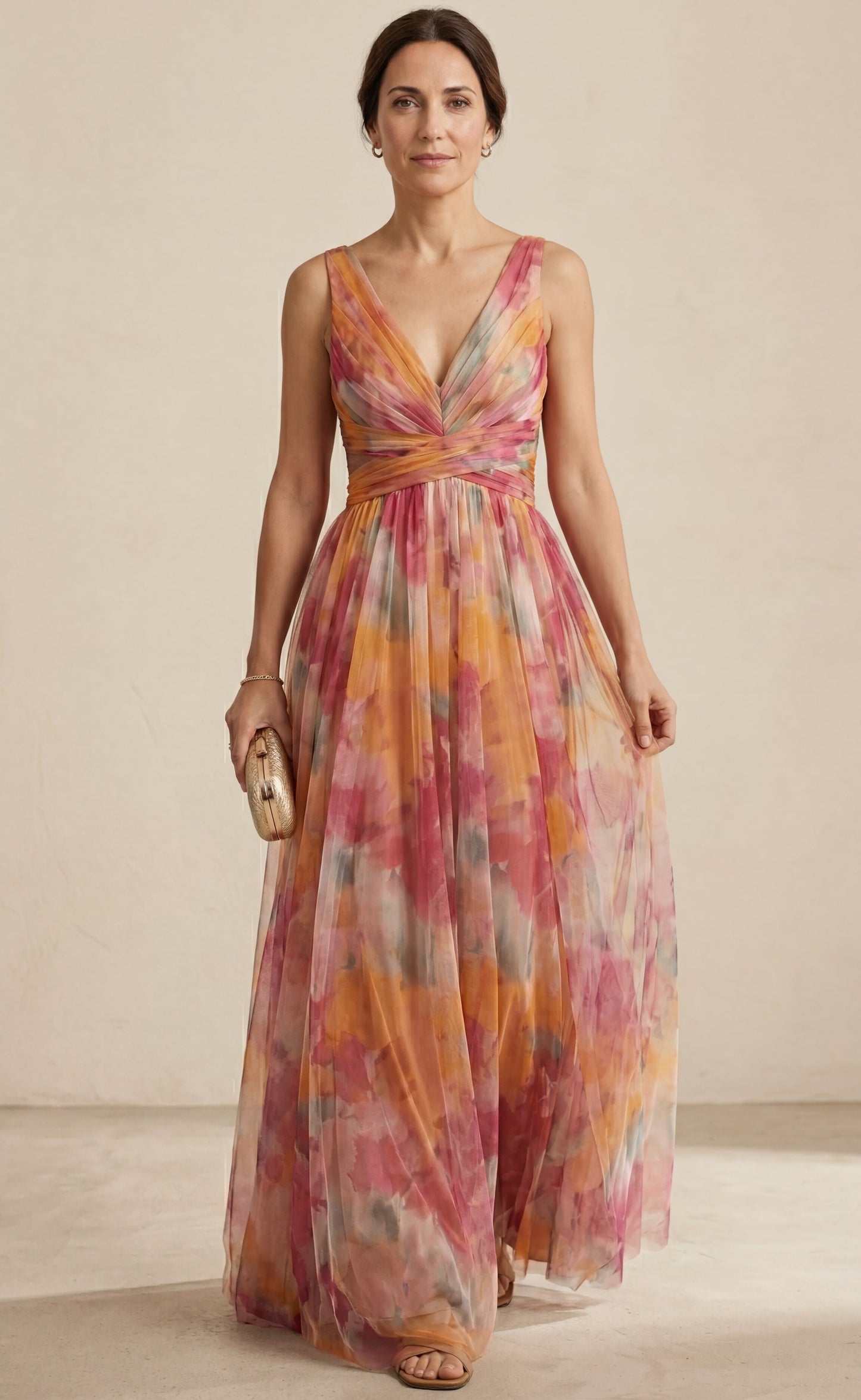 Giselle | Robe maxi florale