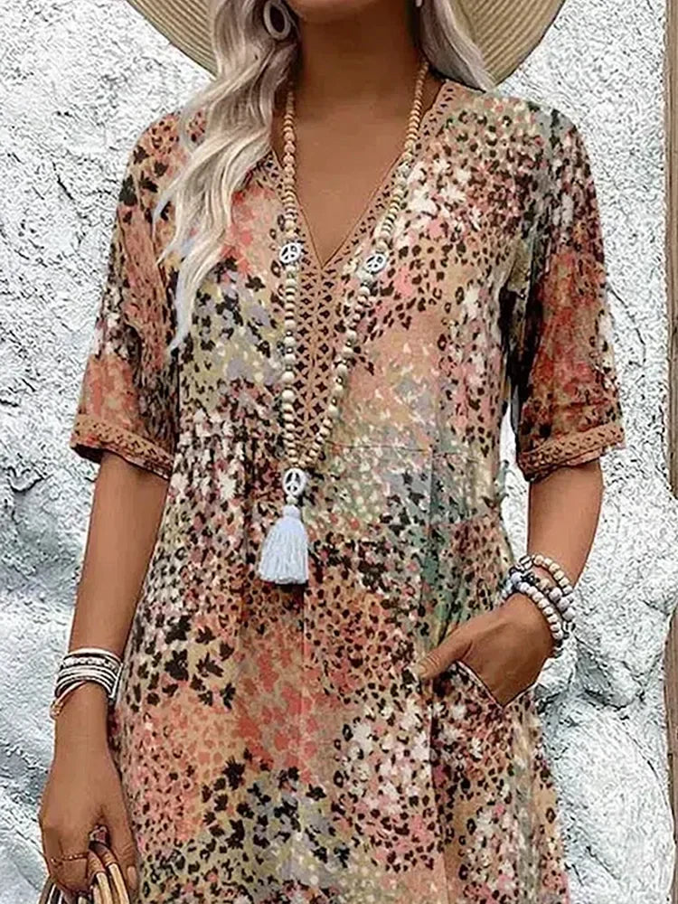 Lina | Robe légère avec décolleté en V