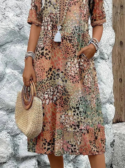 Lina | Robe légère avec décolleté en V