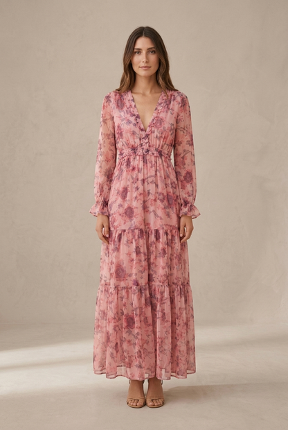 Floral | Robe Longue