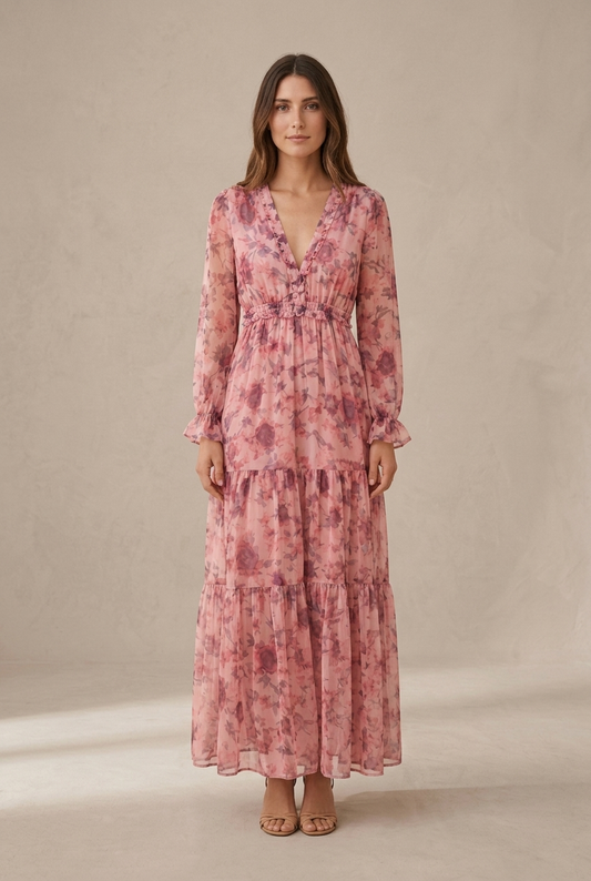 Floral | Robe Longue