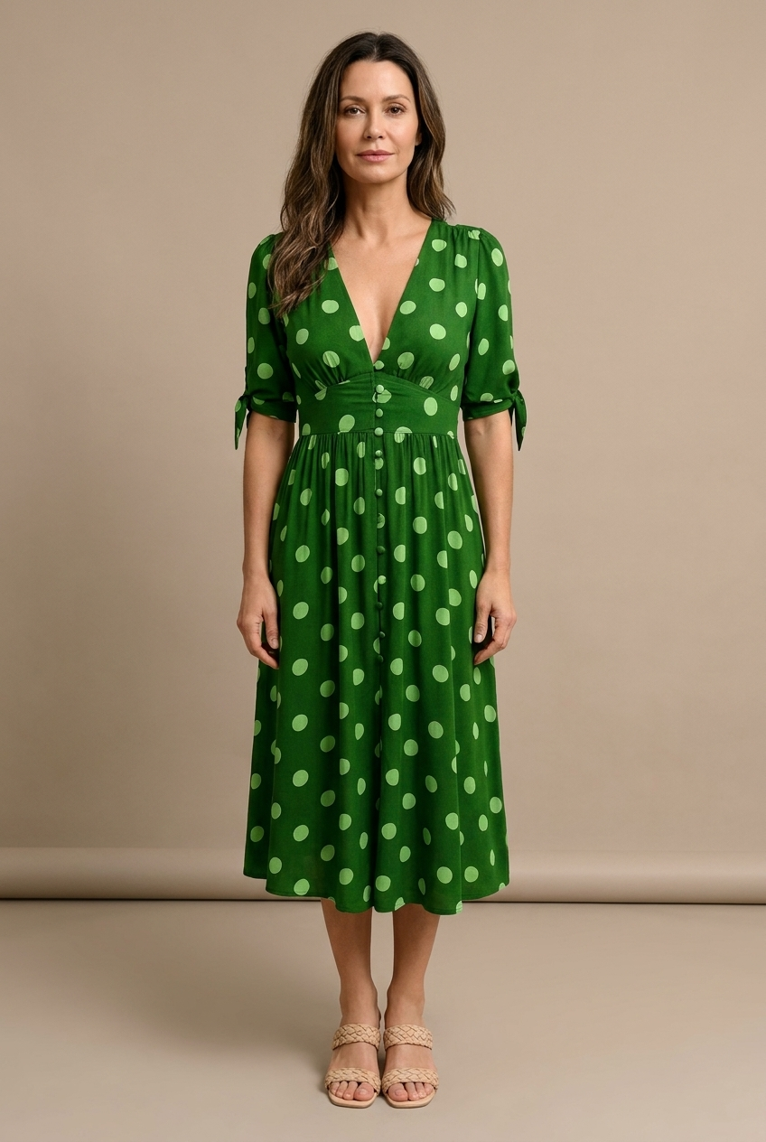 Valentina™ | Robe Moderne à Pois